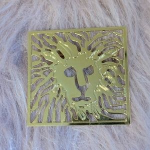 Anne Klein, Signature Lion’s Head Brooch